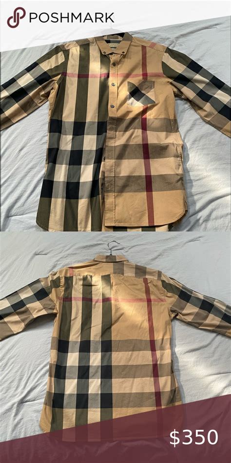 burberry button up fake|burberry button up men's.